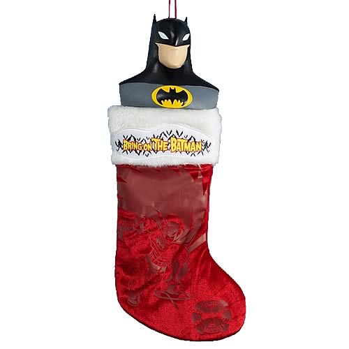 Batman Molded Head Stocking